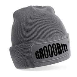 Zeige Details für GROOOB- BEANIE (grau) Bild von GROOOB- BEANIE (grau)